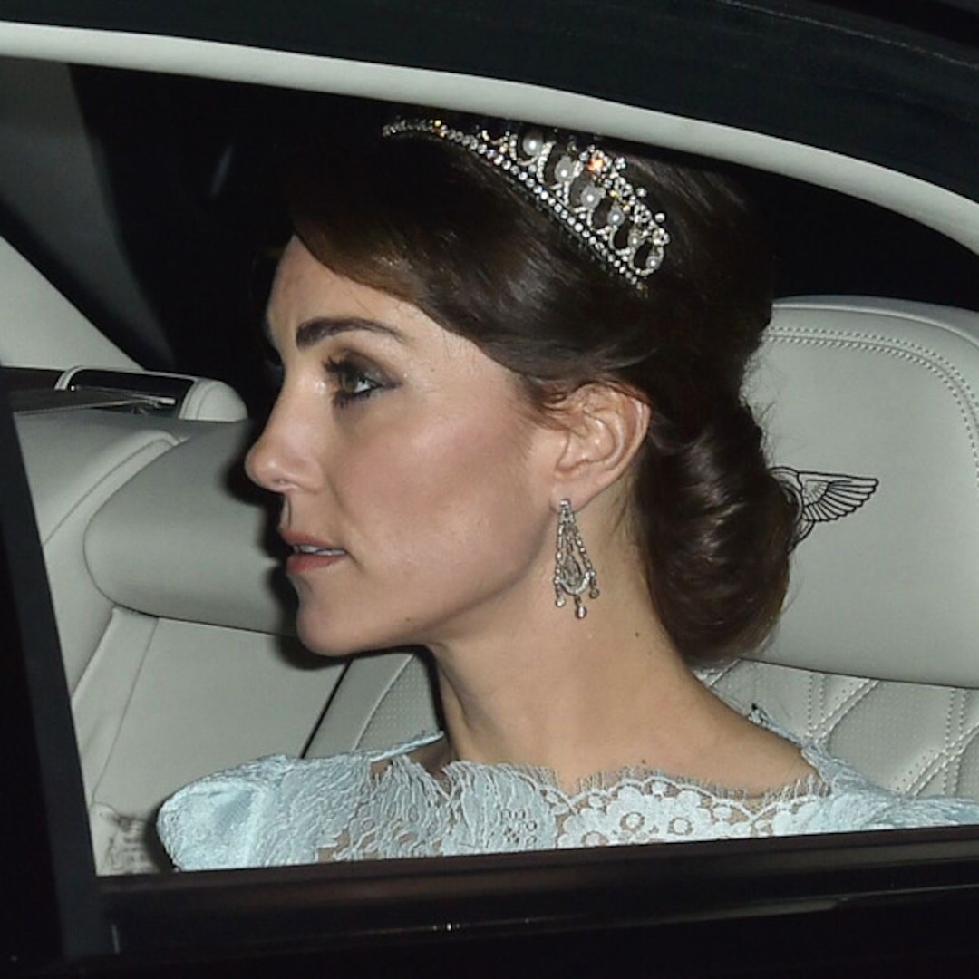 Kate Middleton Turns Up Royal Style by Wearing Princess Diana's Tiara